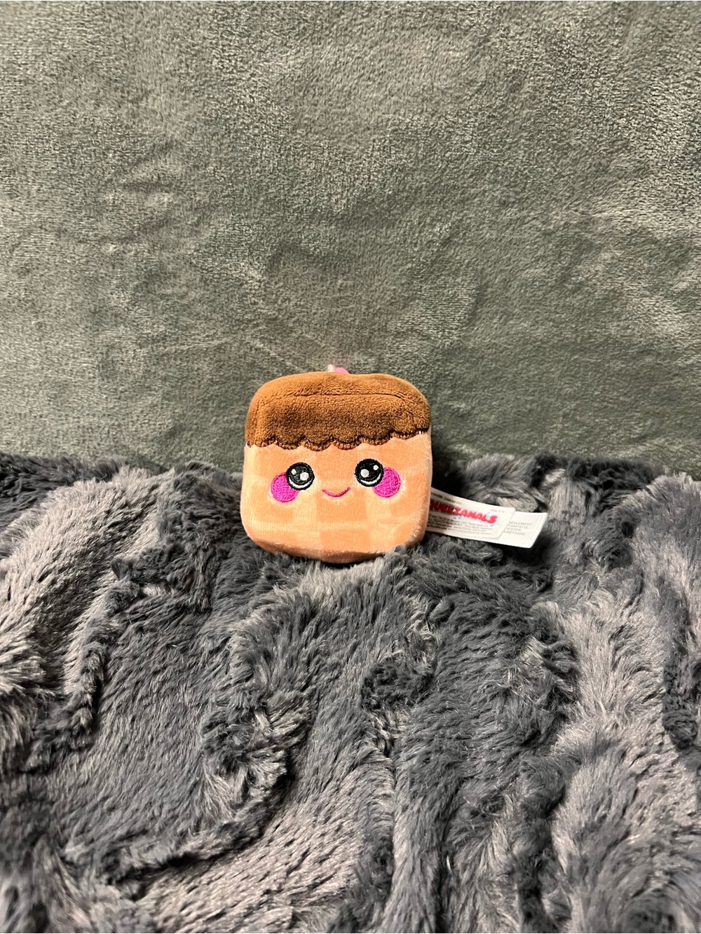 Squeezamals Graham Chocolate Waffle Stress Ball 3.5" Slow Rise Scented Plush